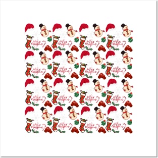 Christmas pattern. Posters and Art